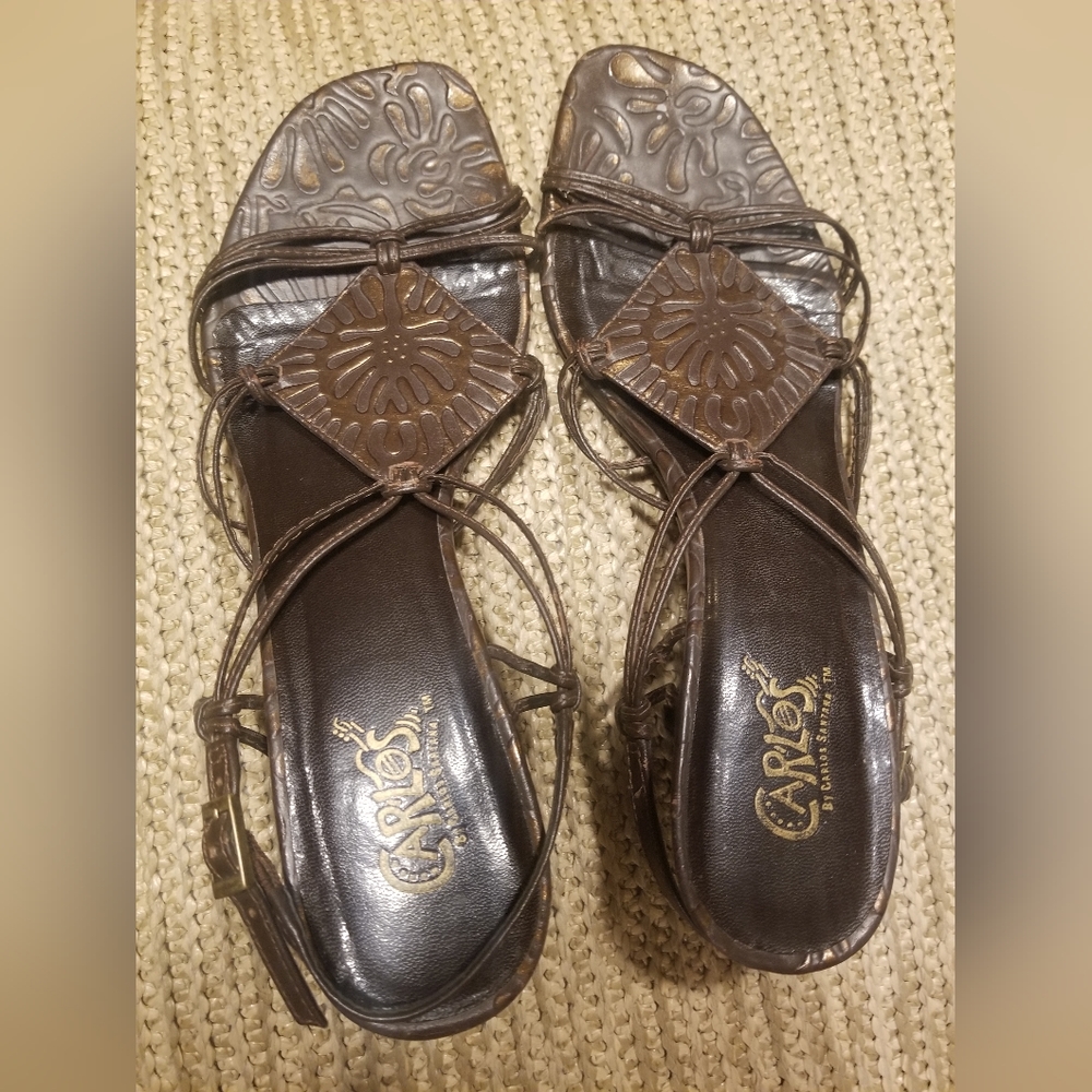 Carlos Santana strappy sandals